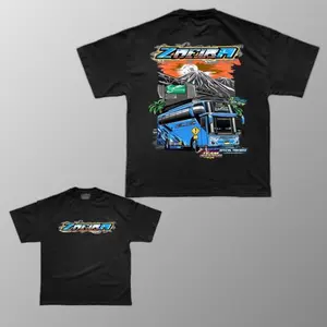Kaos Bus Zafira Reborn Baju Bus Mania Anak Laki-Laki 2-15th Free 2 Sticker Distro Combed 30s