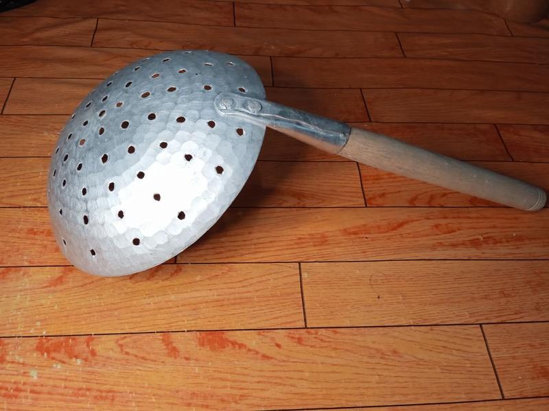 Product Introduction of Serok aringan minyak Bahan Alumuniun diamaeter 21 cm Kitchenware Saringan 5