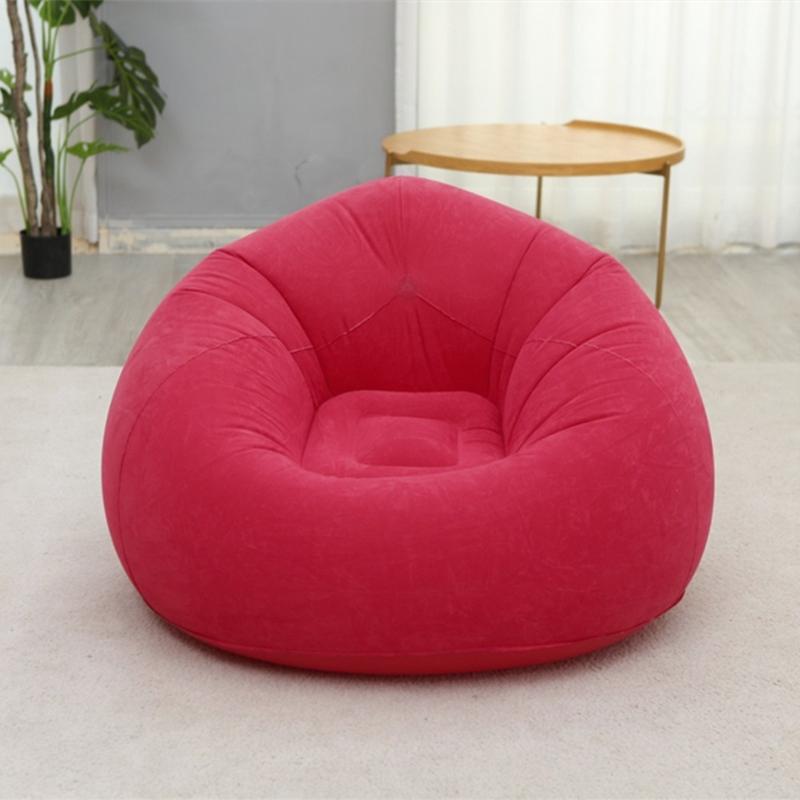 【Dalam Stok 】Sofa Bean Bag Inflatable Sofa Travel Portable Bean Bag Sofa Dewasa Penyimpanan Mudah Lazy Sofa 5