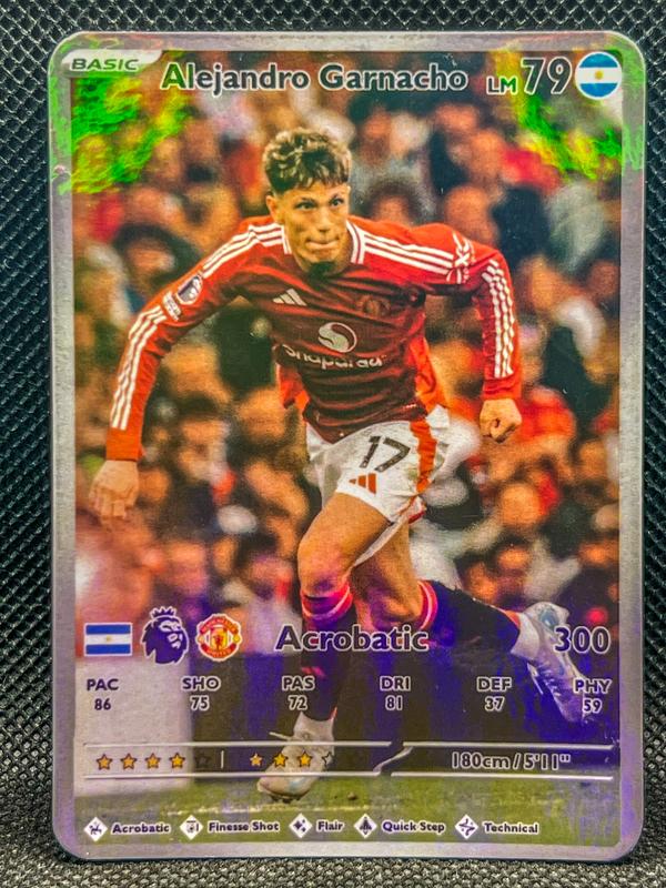 Manchester United EA FC 25 Pokemon Holographic Cards (2024/25) 7