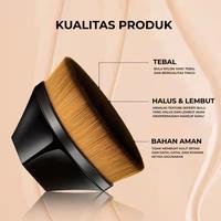 Gambar LANIAKEA Foundation Brush Make Up Wajah Kuas Rias BB Cream Profesional Portable Dengan Penyimpanan - KECIL-PINK dari Laniakea Official Store Kab. Tangerang 5 Tokopedia