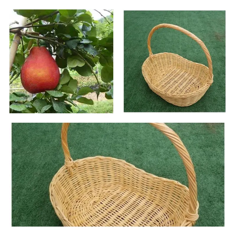 Keranjang Rotan Jeruk Red Pamelo 0