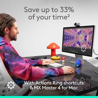 Gambar Logitech MX Master 4 for Mac Ergonomic Bluetooth Mouse with Advanced Performance Haptic Feedback Ultra-Fast Scrolling USB-C Charging dari Dunia Mas Computer Kota Administrasi Jakarta Barat 5 Tokopedia