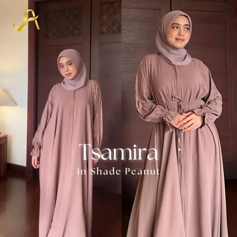 [ORI | BISA COD] Tsamira Black Abaya 8