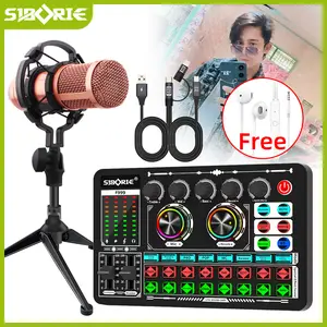 Siborie&jerryan_khan rekomendasi bersama soundcard F999+BM800PRO+OTG-2 IN 1