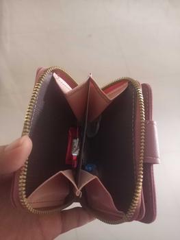 Product Review of Dompet Lipat Zipper Compact Wanita Korean Style Kartu dan Koin from p**7 1