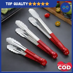 CAPITAN STAINLESS MERAH PREMIUM TEBAL JEPITAN MAKANNA JEPITAN GORENGAN SERBAGUNA TERMURAH TERLARIS