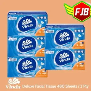 Vinda tissu wajah 480 ply