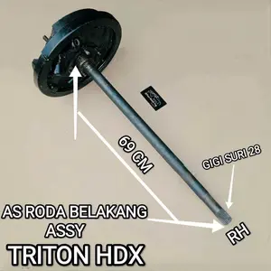 As Roda Assy Axle Rear Mitsubishi Triton Hdx 25 2500cc Kanan / Kiri Varian