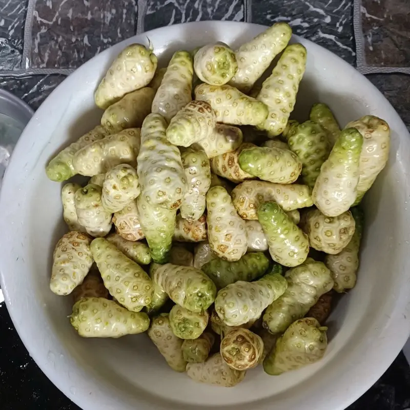 Hủ nhàu ngâm đường cát vàng mật mía, hủ 2kg, chính hiệu Nhàu Núi Thất Sơn An Giang đóng hủ, vận chuyển không bị rỉ nước, đảm bảo chất lượng 7