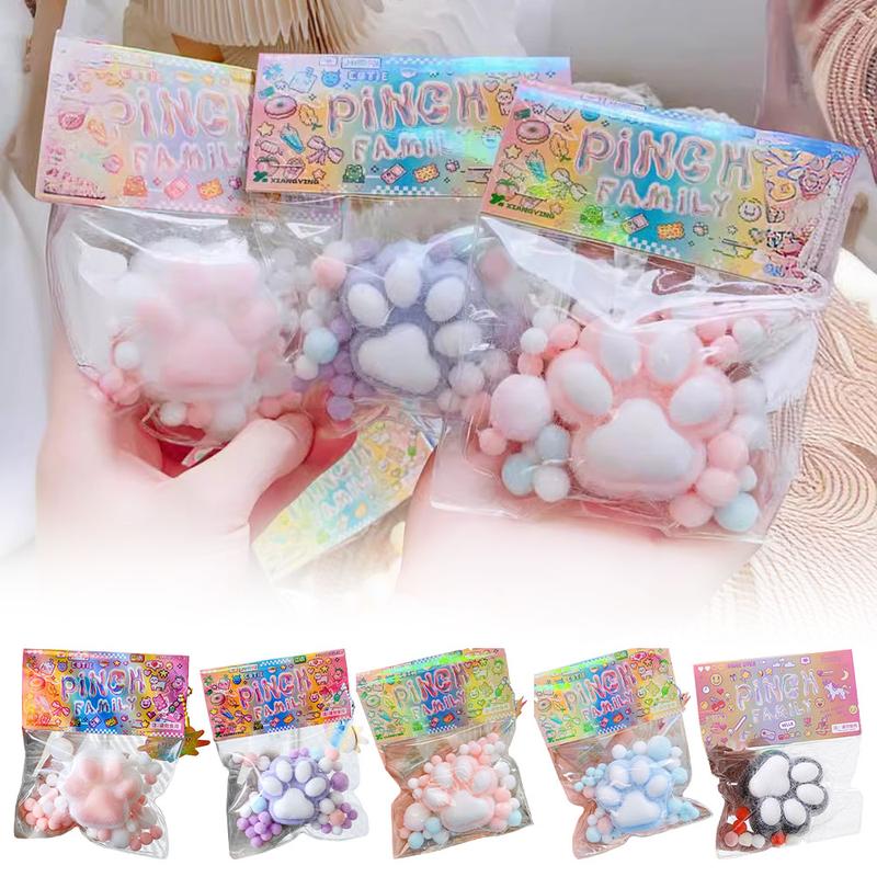 Product Introduction of 【UBaby】Mainan Anak-anak Taba Squishy Pinch Paw Squeeze Lembut Kucing Pereda Stres Lembut Toys 6