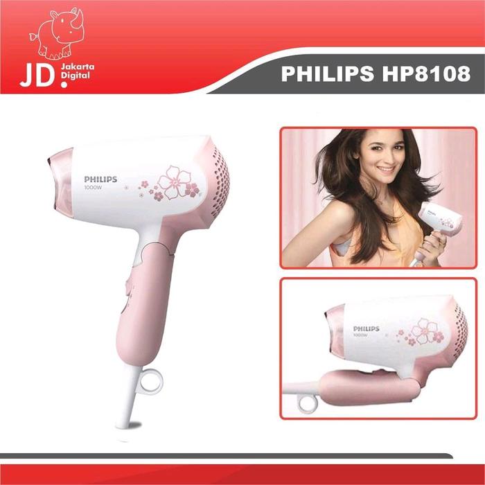 Gambar PHILIPS HAIR DRYER HP8108 - Pengering Rambut Philips HP8108 dari Jakarta Digital 8 Kota Administrasi Jakarta Pusat Tokopedia