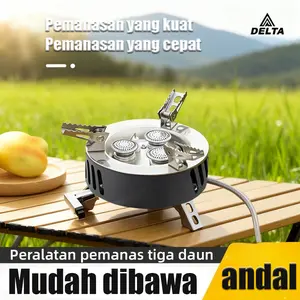 Kompor Gas Mini Outdoor - Portable & Super Hemat utk Picnik