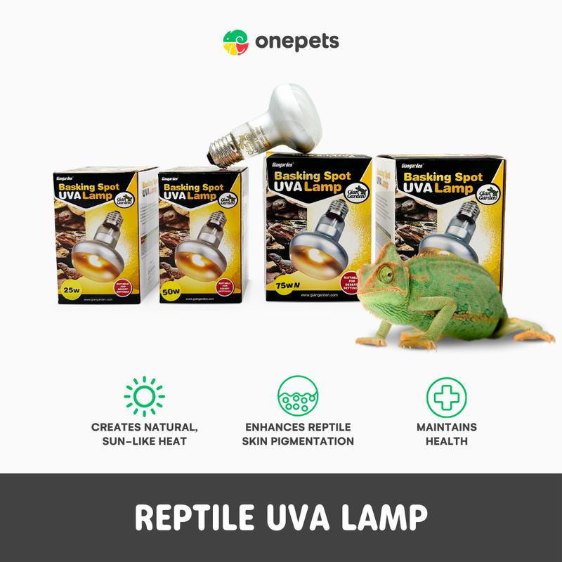 Lampu UVA Reptile Gian Garden Intense Basking Spot 1