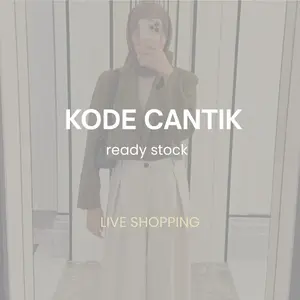 [Eta Cantik] READY kemeja live 17 April Kotoo