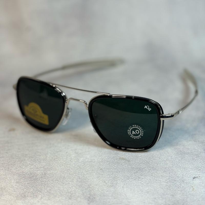 Kacamata Pria Anti Silau Skymaster Aviator Lensa kaca UV Protection Frame Besi 5