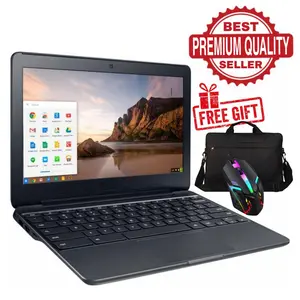 LAPTOP PLAY STORE OS Chrome SLIM RAM 4GB SSD LAYAR Lcd 12"in BATRE AWET