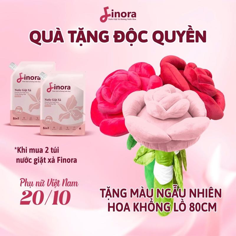 Hàng Đặt Trước - Đi Đơn Sau 20 10 Combo 2 túi nước giặt tặng 1 Hoa hồng Khổng lồ màu Ngẫu nhiên- Mùi hương Rosé Mystique sang trọng - Chuyên Gia Nước Hoa Trong Phòng Giặt