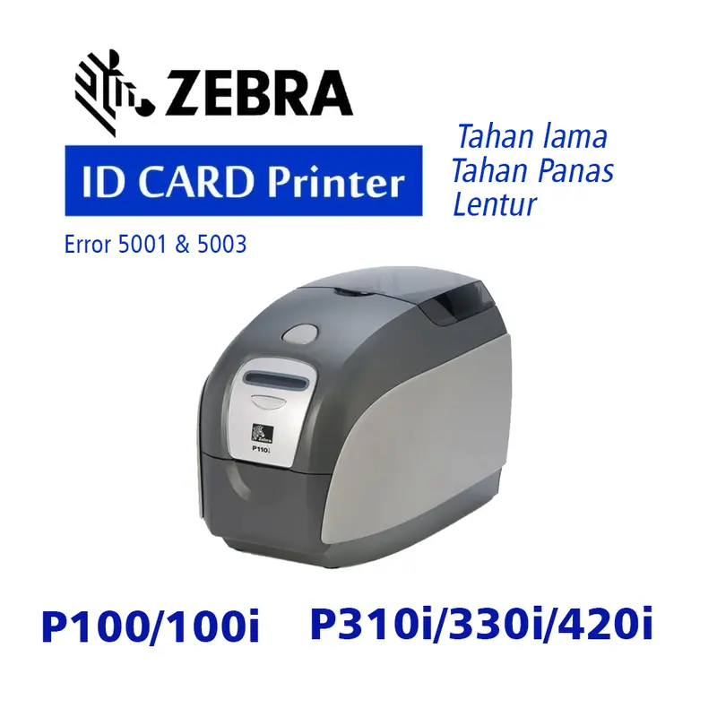ZEBRA ID Card Printer O Ring Belt / Driver Belt Type P100/100i, P310i/330i,P420i 2