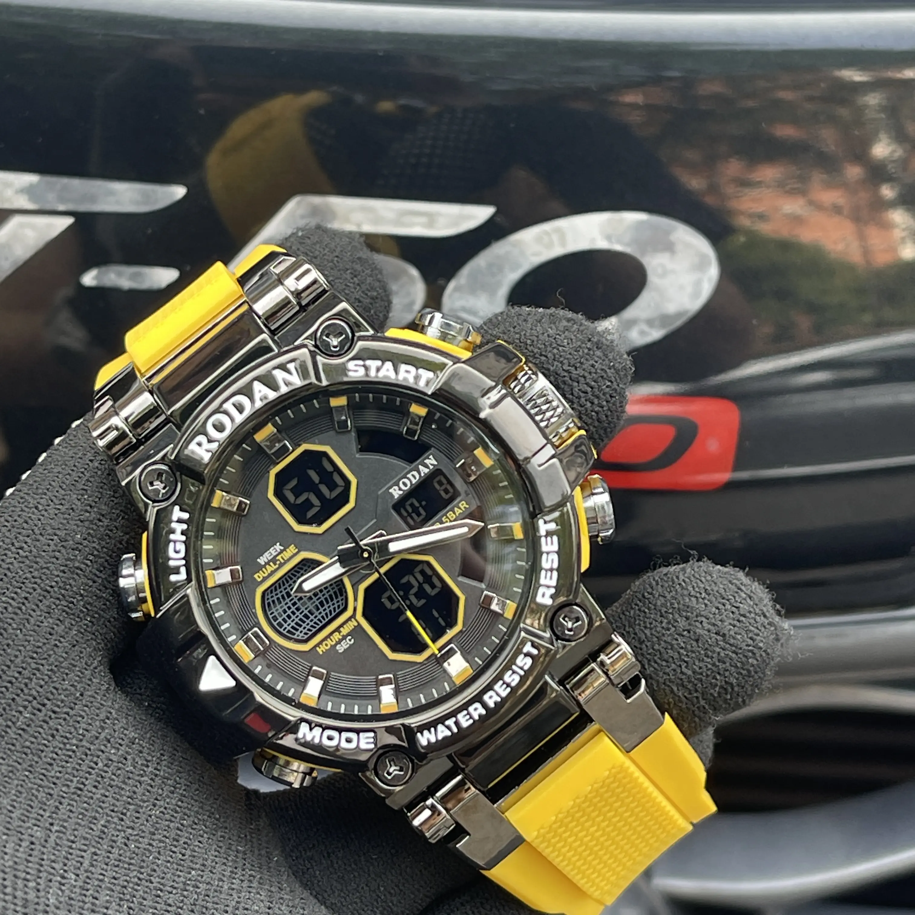 ORIGINAL RODAN MALAYSIA JAM TANGAN SPORT CODE 8027 Watches Steel Waterproof
