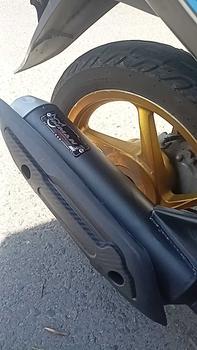 Product Review of Knalpot Original Omman Model Nmufler Emblem Suara Ngbas Adem Cocok Buat Beat Vario Mio Pcx Nmax Racing Motorcycle Tameng Foto from J**f R**o L** 1