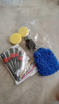Product Review of Car Cleaning Brush Set Five-Piece Car Detailing Brush Soft Material Auto Wash Brush set Car Interior Rim Brushes Automotive Glove from P**B 0
