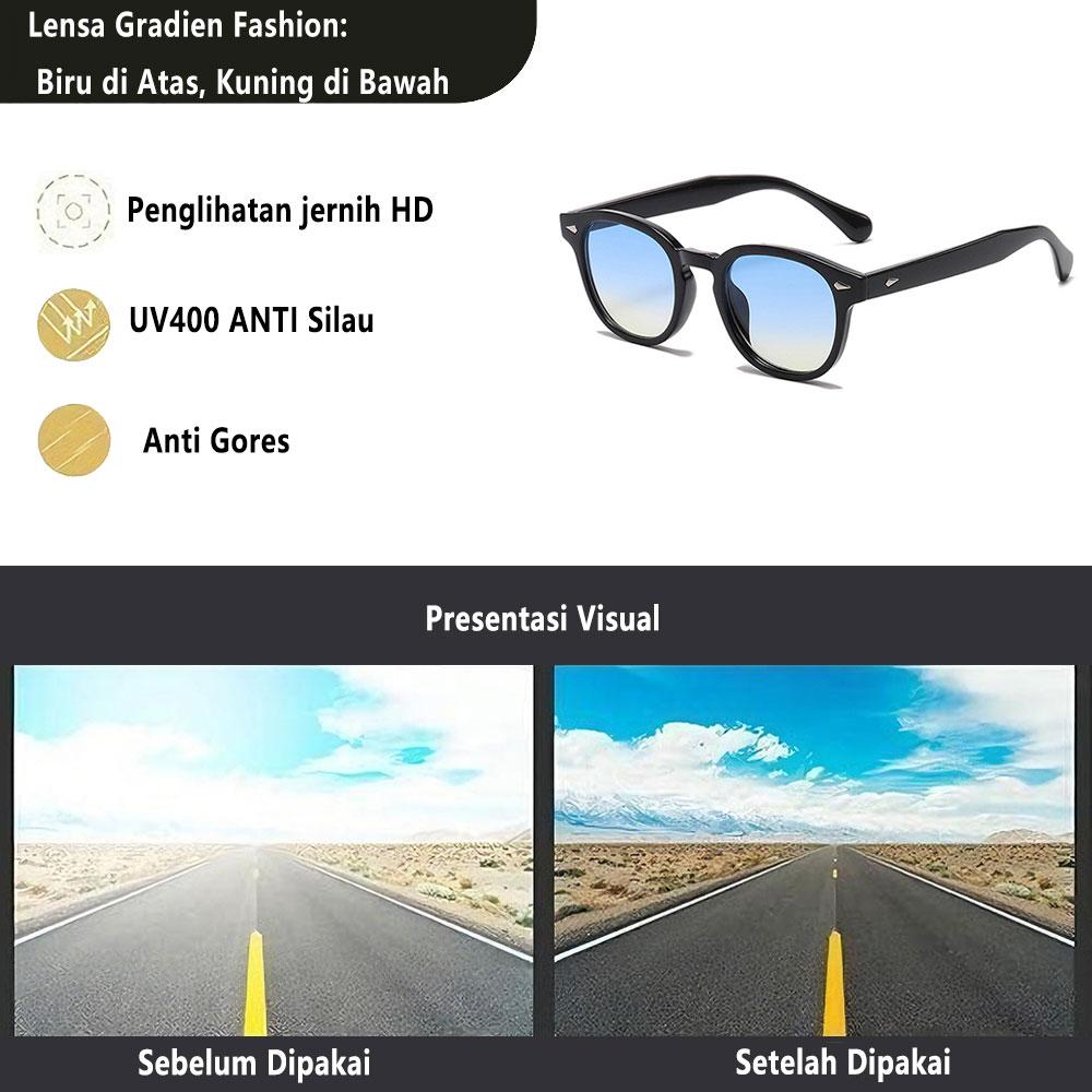 [Supgls] Kacamata Wanita Pria Optik Antiradiasi Dengan Fashion Sunglasses Eyewear Kacamata Pelindung UV400 Frame Korea Style Kacamata Fashion