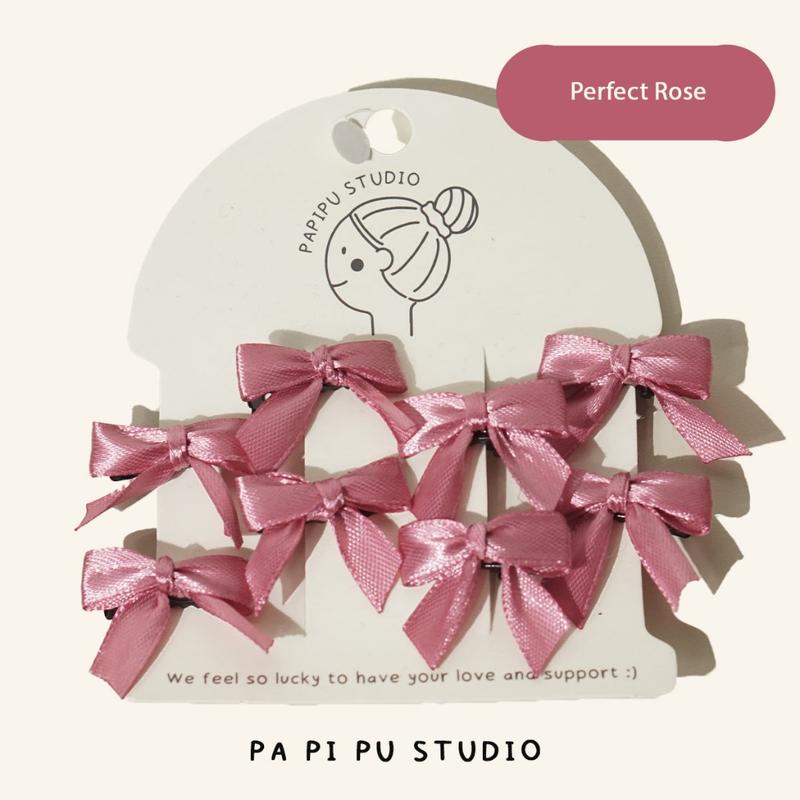 Best Seller Papipu Studio Jepit Mini Bow Jennie Set 8 Pcs Jepit Pita Korea  Jennie Mini 4