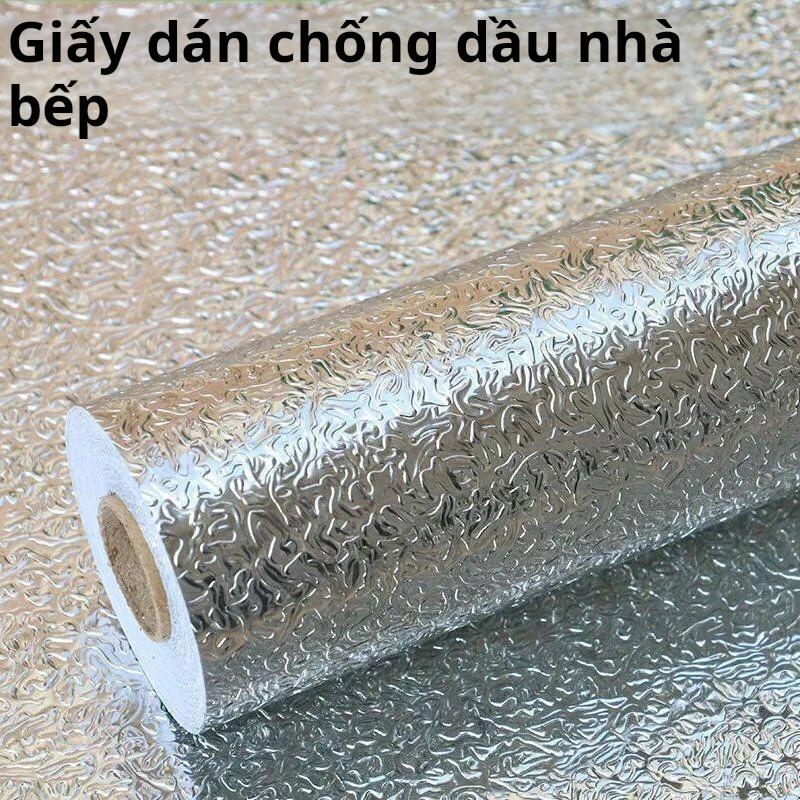 Miếng Dán Nhà Bếp Giấy Dán Tường Trang Trí Tường Gia Dụng Chống Dầu Và Chịu Nhiệt Độ Cao Tự Dính Chống Thấm Nước Chống Ẩm Giấy Dán Tường Dày Thanh Toán Khi Nhận Hàng
