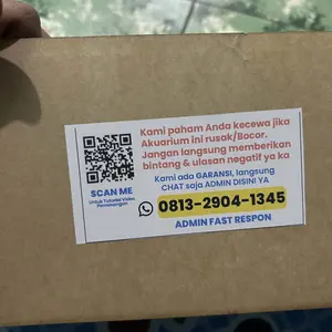Aquarium akrilik mini fullset pompa filter - FK