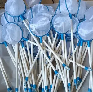 serok jaring cupang cantik diameter 5,5cm dengan panjang 28cm