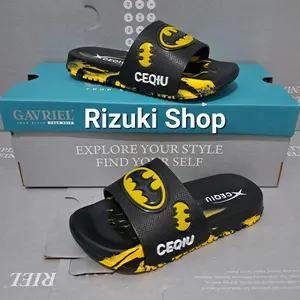 Sendal Karet Anak Terbaru dan Termurah Sendal Slip-on Motif Hero