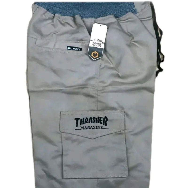 TERLARIS... CELANA PENDEK CARGO RIP KARET 100 RIBU DAPAT 4 PCS Men's Shorts Pria Celana Pendek Hitam Katun Wanita Surfing Dewasa Panjang Casual Navy Santai Muda Abu Nyaman Remaja Mocca Keren 3