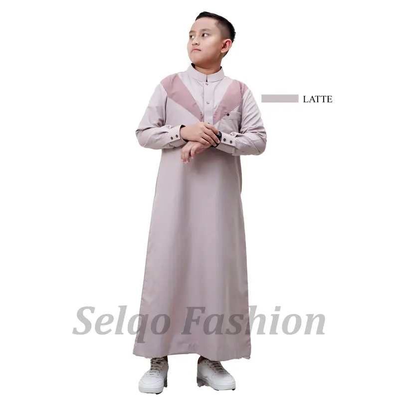 Jubah Anak Remaja Laki Laki Muslim Gamis Remaja "Angora" 2