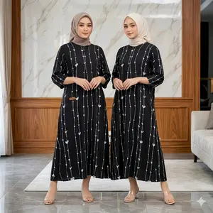 Daster Bahan  RAYON Premium Busui Freandly Lengan3/4