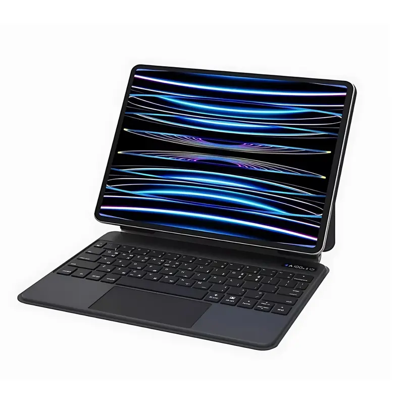 iPad Pro 12.9 5th 2021 Casing Magic Keyboard Backlight Trackpad Magnetic Cover 3