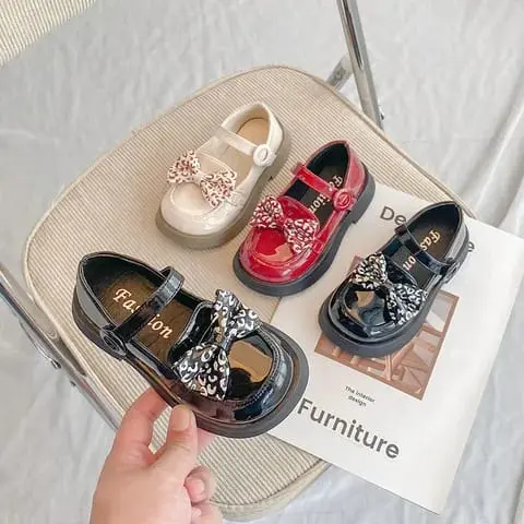 Sepatu Docmart Anak Wanita Cantik Motif Pita Batik  Lucu / Sepatu Anak Perempuan Trendy Sepatu Casual Pesta Terbaru 2