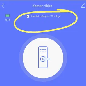 PALOMA DLP 3121 Digital Lock Smart Home Kunci Pintu Door Handle WiFi