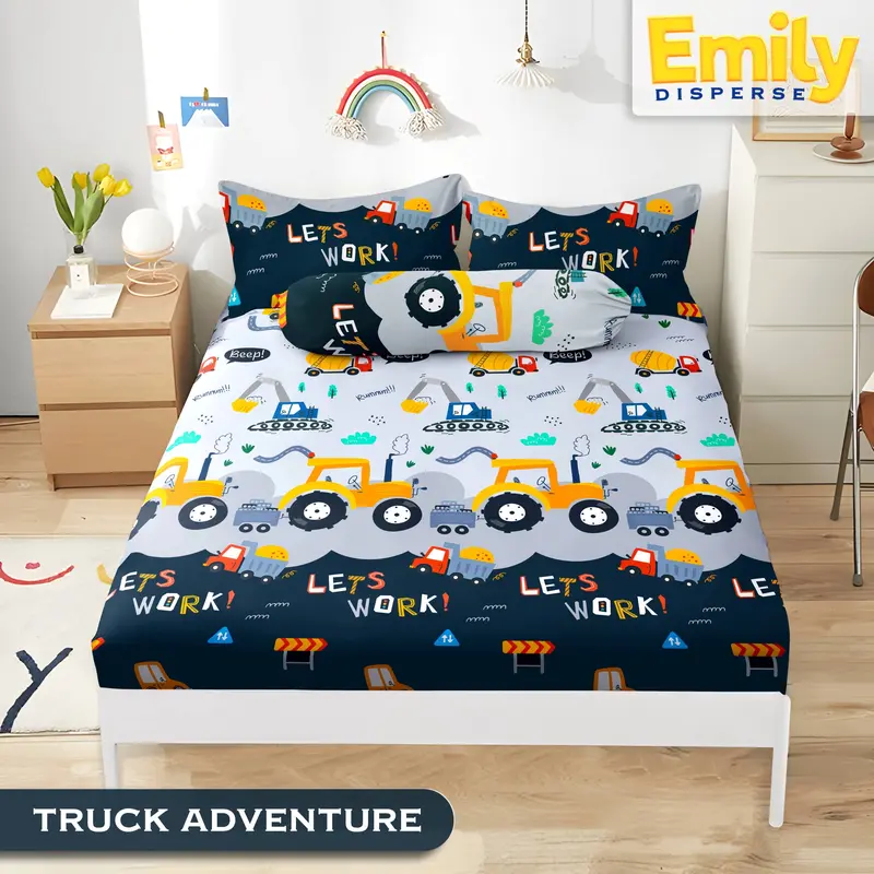 (PART 2) Sprei SATU SET Motif Kartun Anak Homemade Karakter Lucu Kartun Disperse 1