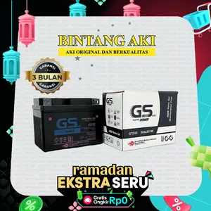 Aki Kering Motor Beat Supra X 125 Scoopy Revo Mio Vario 110 GTZ5S Aksesoris Blade Kendaraan Motorcycle