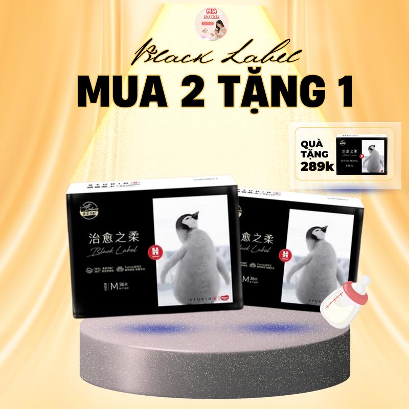   MUA 2 TẶNG 1  Bỉm Tã Dán   Quần Huggies Black Label Siêu Mềm Mỏng Nhẹ – Thấm Hút Nhanh Size M L XL XXL 