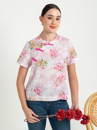 Gambar SISTER'S Blouse - Blus Cheongsam Atasan Wanita Katun Linen N622 (ZE) - Pink , XL (T4) dari Sisters Fashion Group Kota Administrasi Jakarta Utara 1 Tokopedia