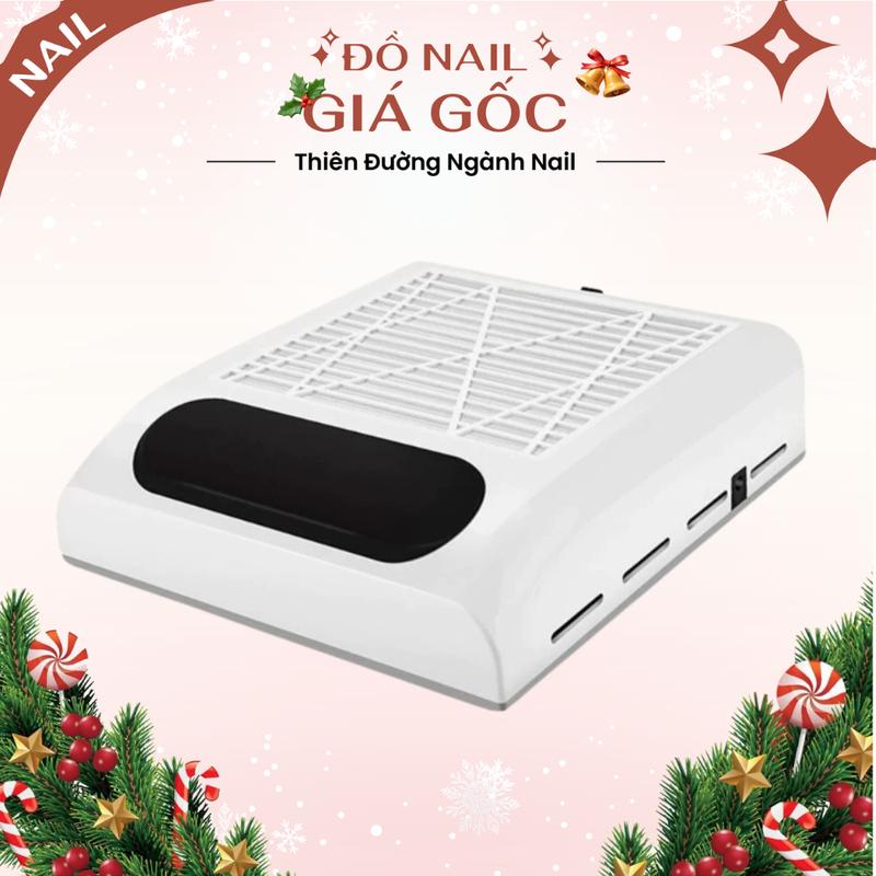 Máy hút bụi nail BQ-858 PLUS siêu bền khoẻ máy hút bụi móng chuyên dụng ngành nail BH 1 tháng