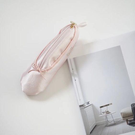 Pouch Satin Coquette Sepatu Ballet 2