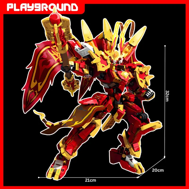 sembo block mecha Mainan Rakit Sun Wu Kong Kera Sakti 106001 Mainan Hadiah Anak Blok Toys bricks 2