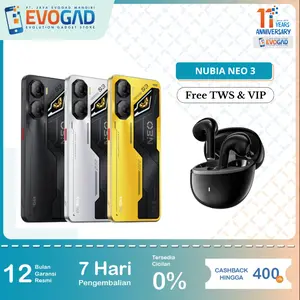 ZTE Nubia Neo 3 5G 8/256GB NFC, 6,8 Inch 120Hz 6000 mAh | Garansi Resmi ZTE Indonesia 1 Tahun