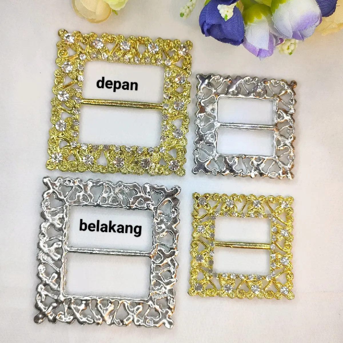 Gesper ring rok lilit baja premium / gesper kain / gesper rok lilit songket / gesper / ring rok lilit / ring kain baja premium Besi Elegan