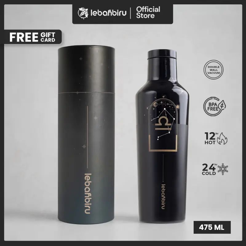 LEBAHBIRU Tumbler Premium Seri Zodiak 475ml - Libra 0