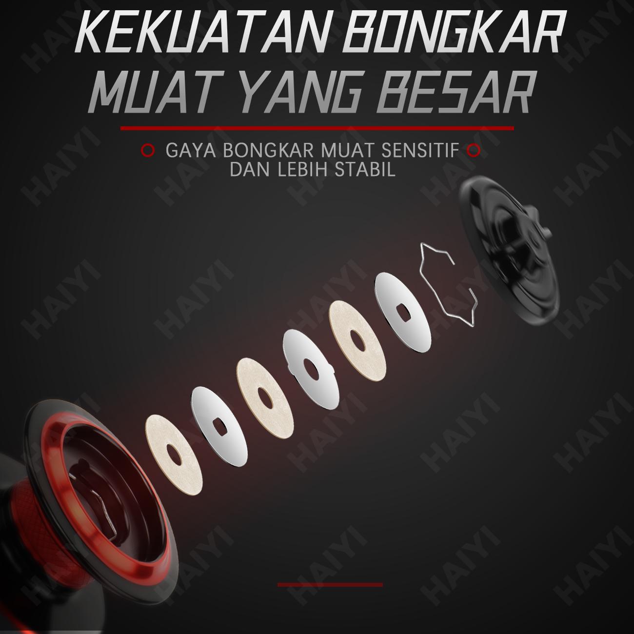 HAIYI FISHING Set Pancing Pancing Set Joran Pancing 2 Bagian Joran Pancing Fiberglass Solid 1.65M/1.8M/2.1M Dan 5.2:1 Kecepatan Tinggi Seri 1000-5000 Reel Pancing Set Lengkap Perlengkapan Memancing