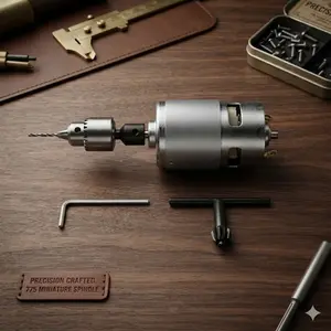 Paket Dinamo Motor 775 plus JT0 ELECTRIC DRILL (0.3-4mm) FREE BRACKET